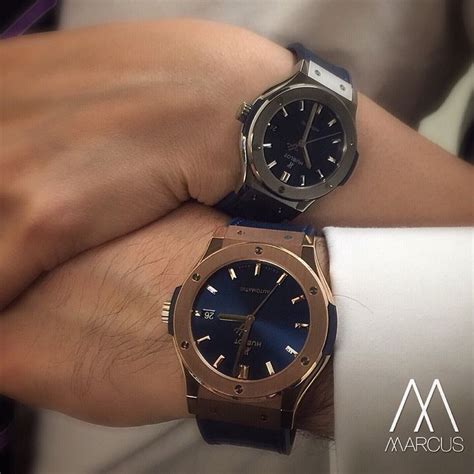 Timeless, his and hers Hublot classic 